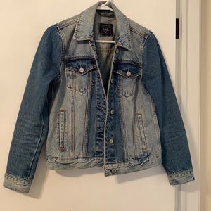 Abercrombie two tone denim jacket